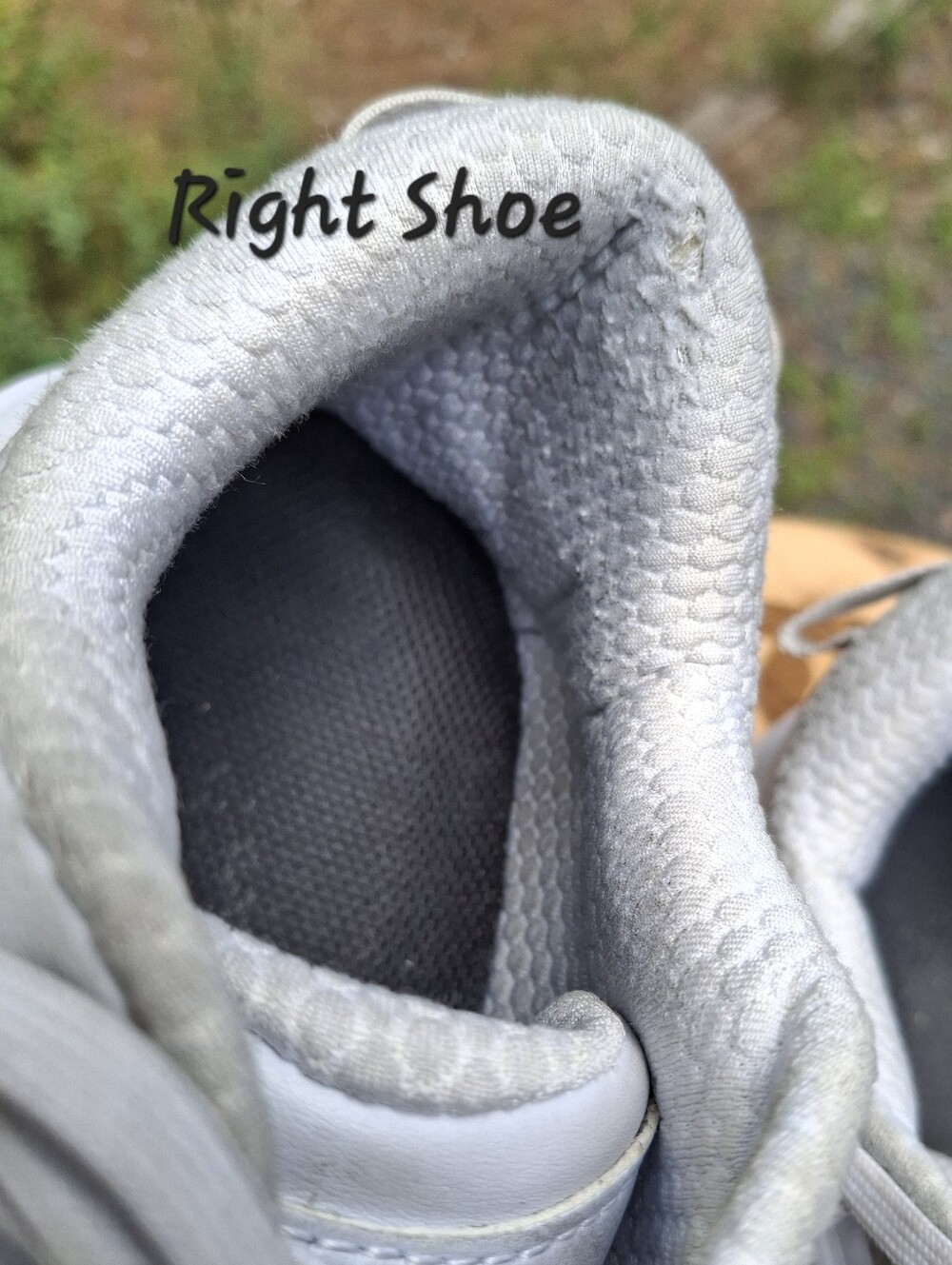 Hoka One One Women's Bondi SR White Leather Slip Resistant Sneakers Sz 8 READ - Picture 10 of 12